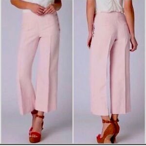 Elegant Light Pink Wide Leg Pants